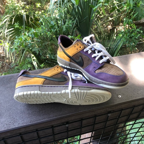 Vintage Nike SB Low Top Shoes Sneakers Rare Multi Color - Picture 5 of 10